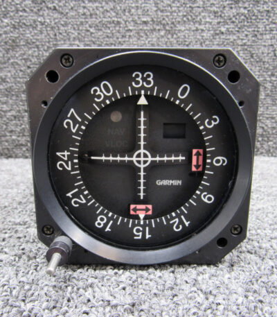 013-00049-01 Garmin GI-106A VOR-LOC-Glideslope Indicator with Mods (Missing Knob)