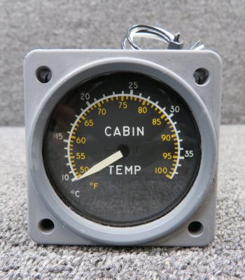 0221-007 Penny Giles Cabin Temperature Indicator, Lighted