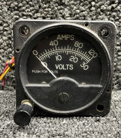 0302-009 (Alt: 980031-503) B&D Instruments Volt, Amp Meter Indicator