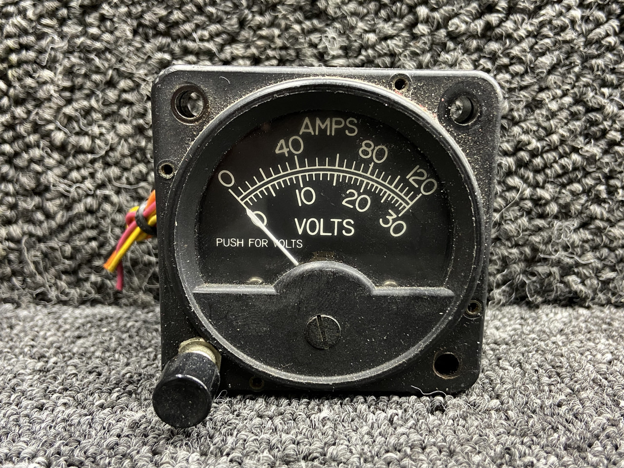 0302-009 (Alt: 980031-503) B&D Instruments Volt, Amp Meter Indicator