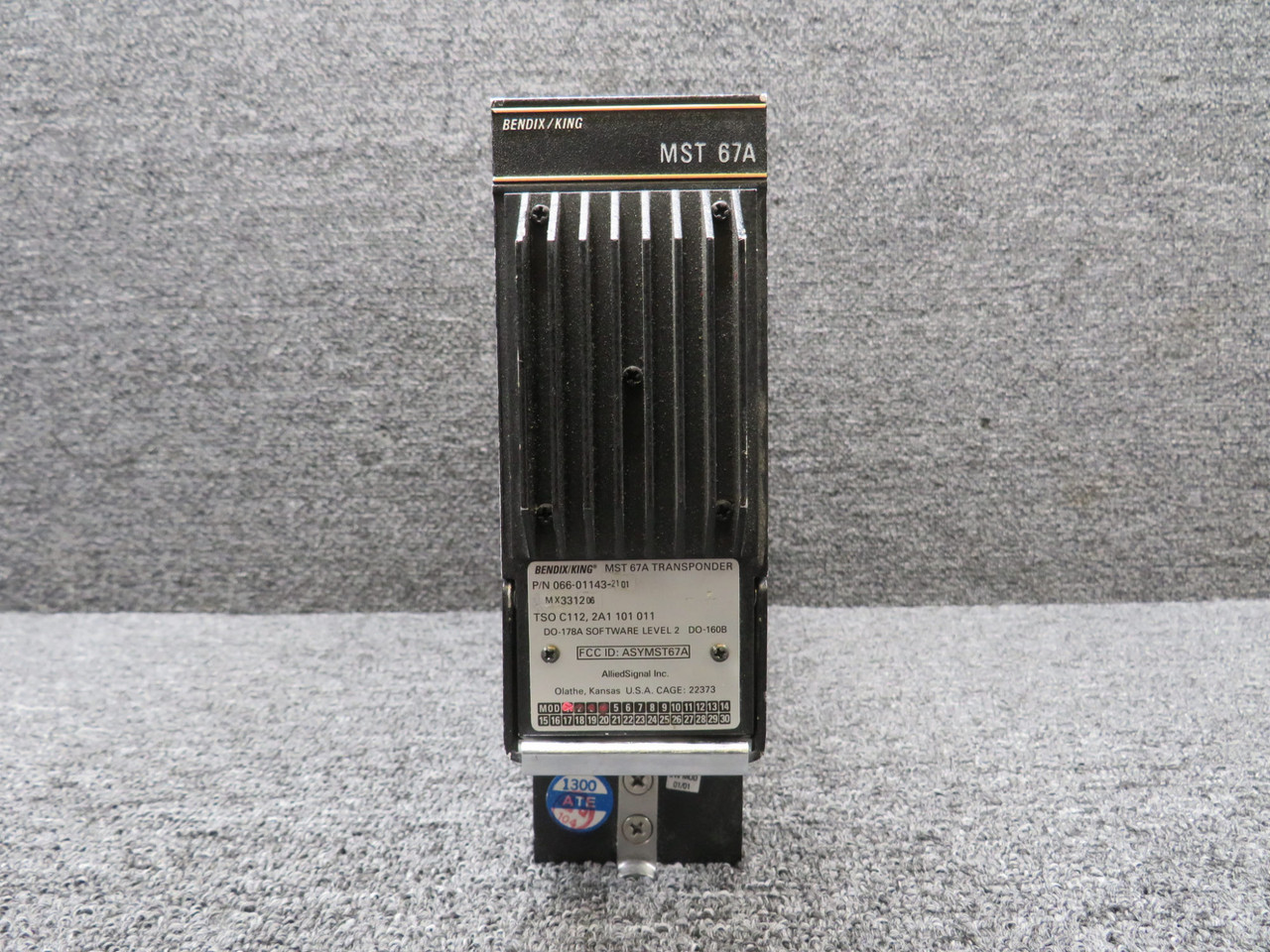 066-01143-2101 Bendix MST 67A Transponder with Mods