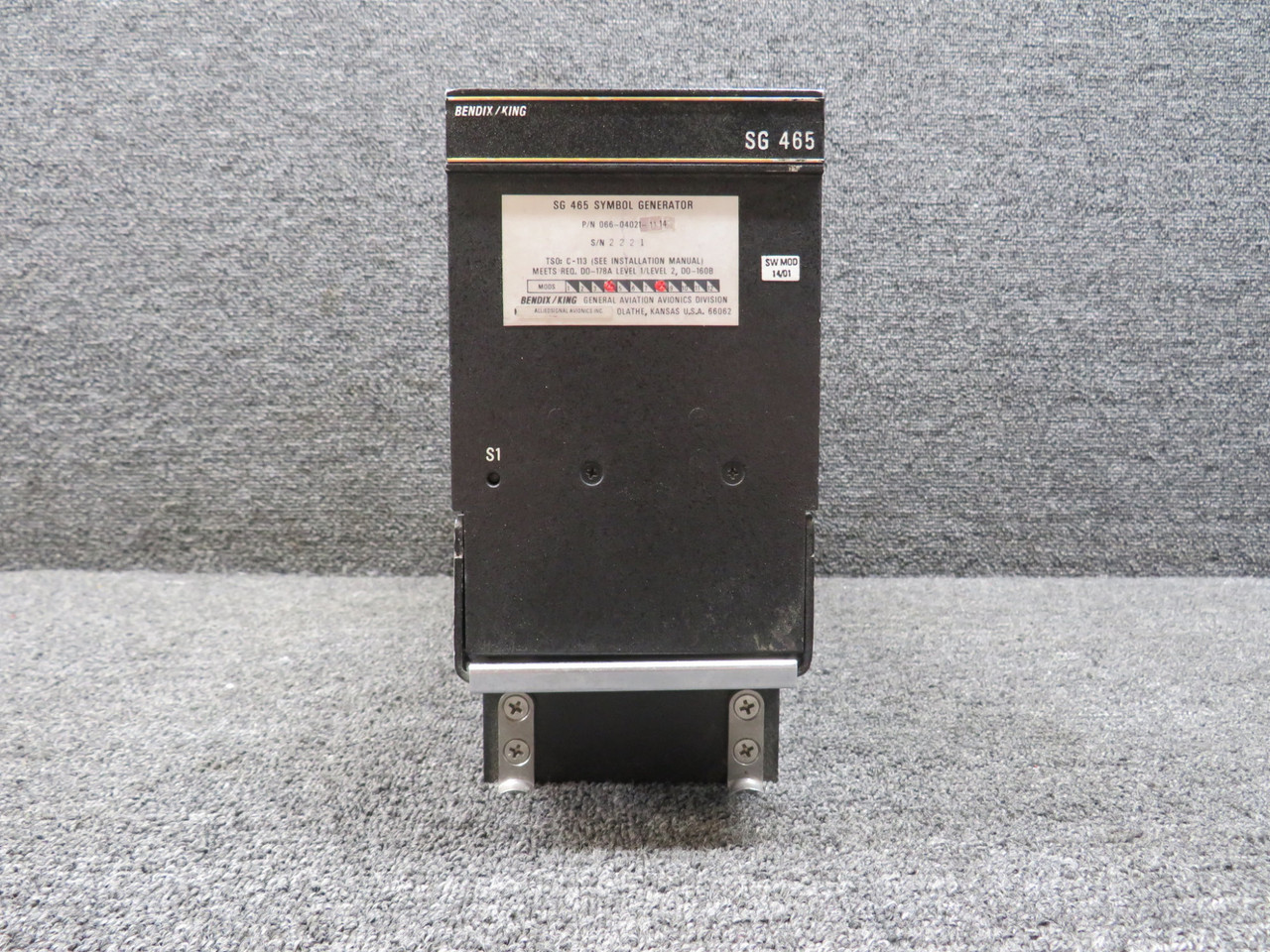 066-04021-1114 Bendix SG-465 Symbol Generator with Mods and Green Tag (Core)