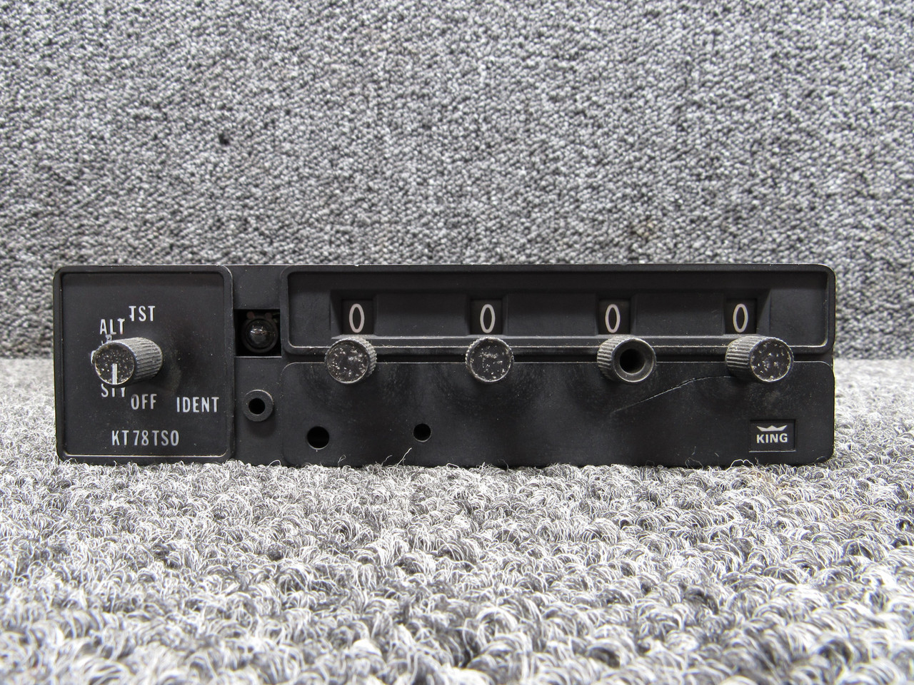 066-1034-02 King Radio KT-78 Transponder Assembly with Tray (Core)