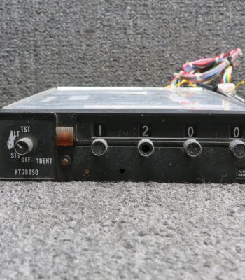 066-1034-02 King Radio KT-78 Transponder Radio with Tray & Mods (14V)