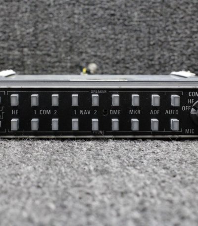066-1055-02 Bendix King KMA-24 Audio Selector Panel with Tray, Mods (V: 14, 28)