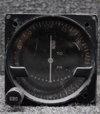 066-3008-02 King Radio KI-201C Course Selector Indicator (Scratched Glass)