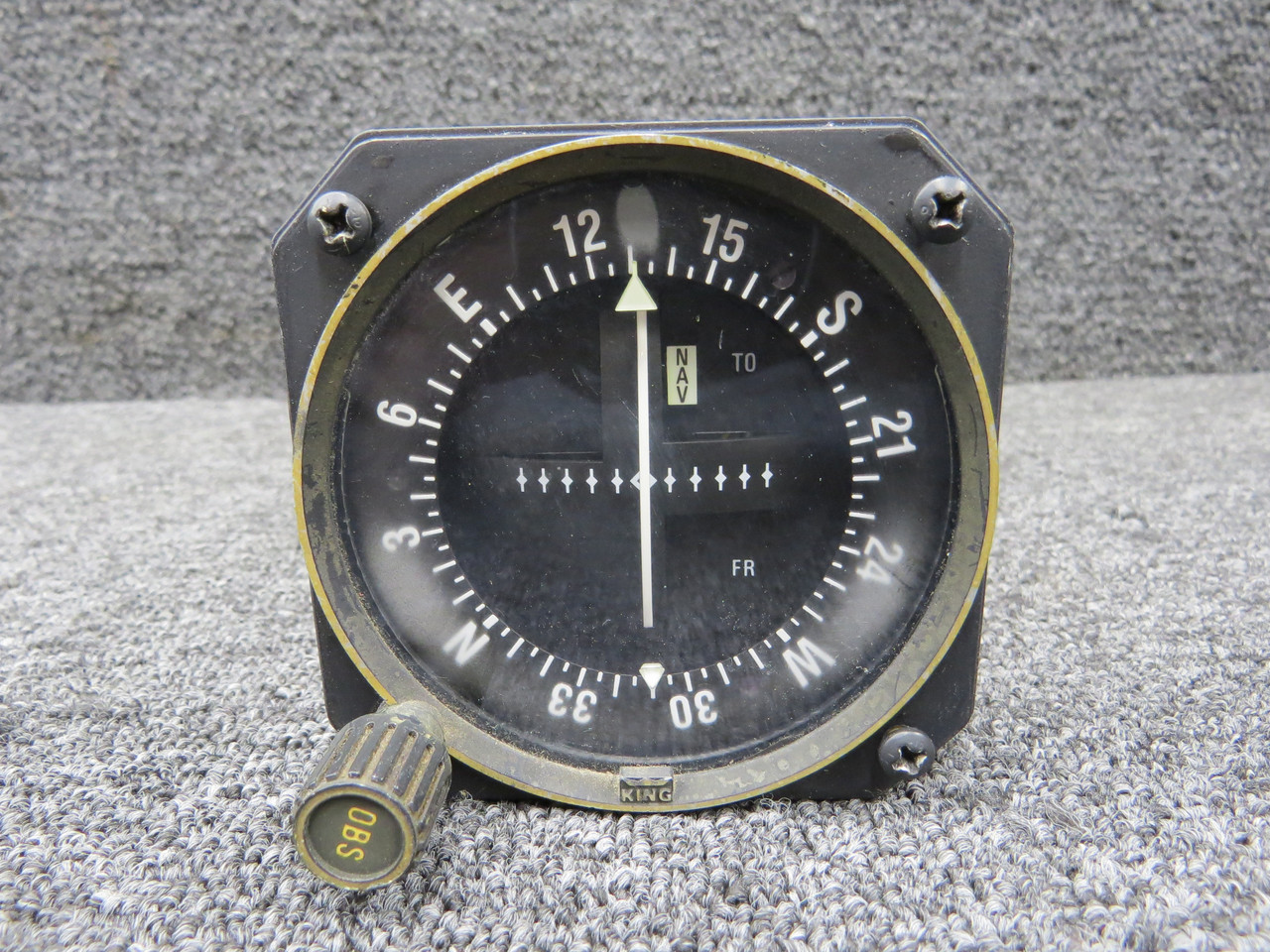 066-3034-00 King Radio KI-203 VOR, LOC, Converter Indicator