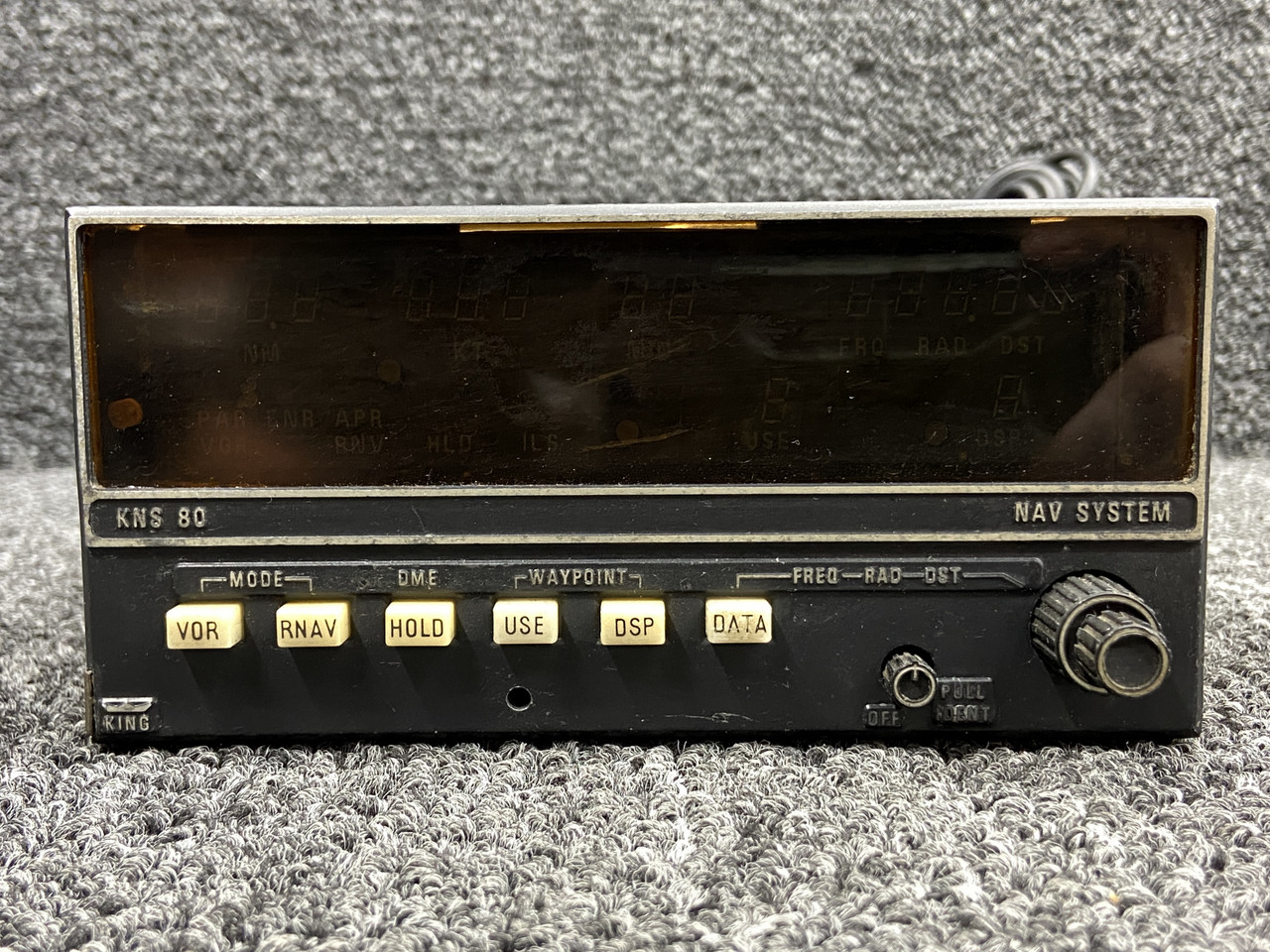 066-4008-00 King KNS-80 VOR, Localizer, DME, RNAV Glideslope Radio (14-28V)