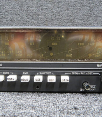 066-4008-00 King Radio KNS-80 Navigation Unit with Tray and Mods (Volts: 14-28)