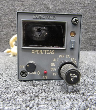 071-01507-5202 Bendix King KFS-578A Control Panel Mode S XPDR-TCAS Unit