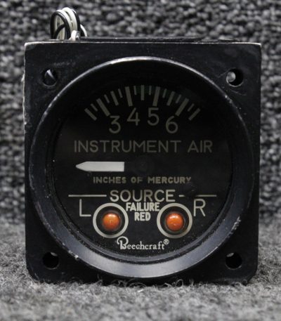 09007-0129 (Alt: 58-380016-3) Aerosonic Dual Suction Indicator (Lighted)