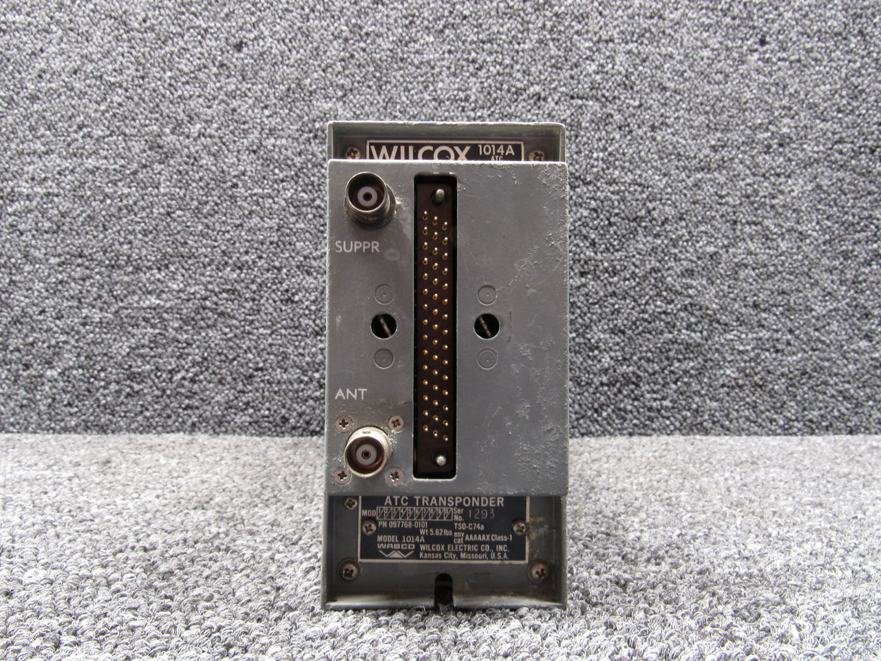 097768-0101 Wilcox Electronics 1014A ATC Transponder