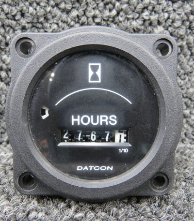 102150 Datcon Instruments 733IB Hour Meter Indicator (Hours: 2767.2)