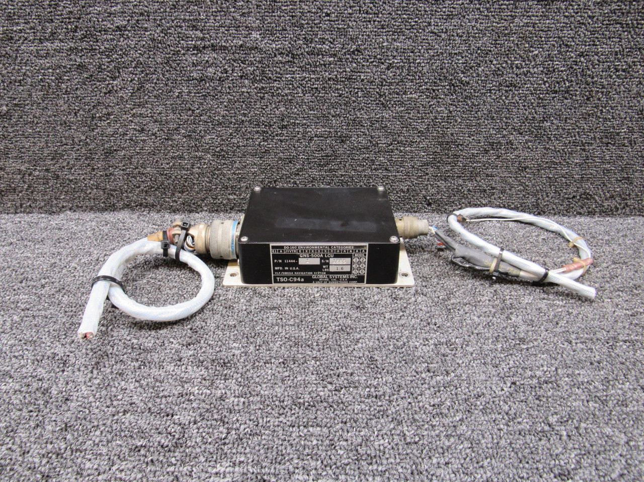 11444-1 Global Systems GNS-500A LCU Environmental Categories