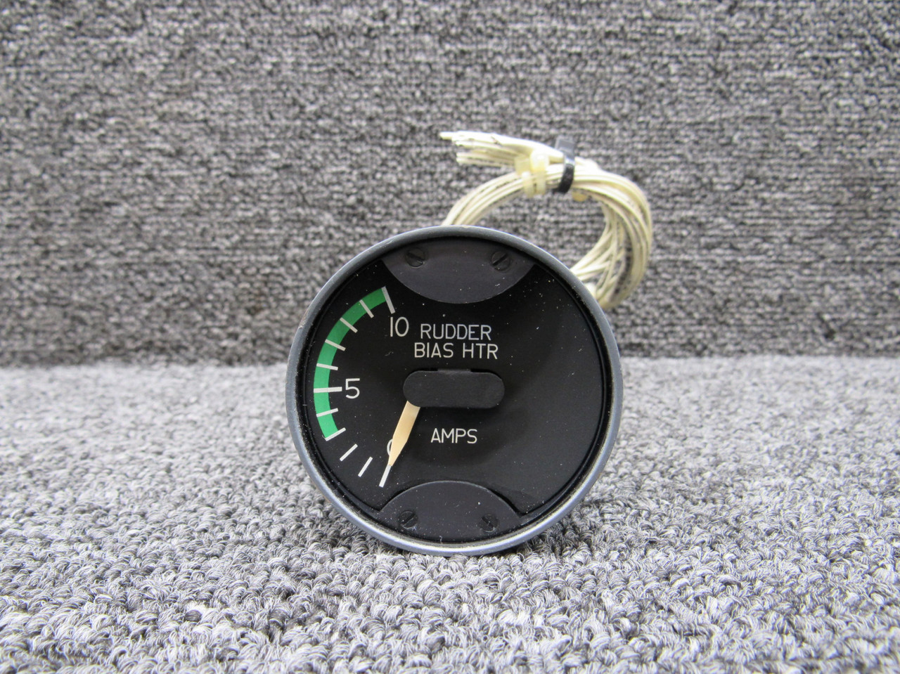 124-1094-4 (Alt: 9914090-6) Kratos Rudder Bias Heater Ammeter Indicator