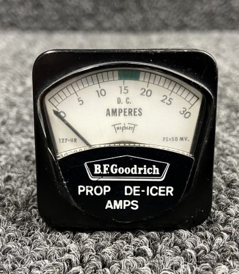 127-HR BF Goodrich Propeller De-Ice Amperes Indicator
