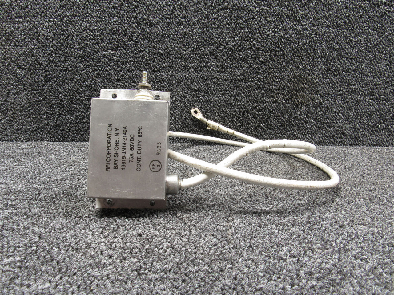 13619-JN14-2149A RFI Corp Radio Noise Filter (Volts: 60, Amps: 75)