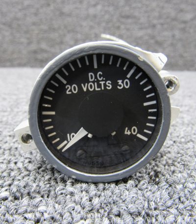 153LV30A (Alt: C662502-0101) Lewis Voltmeter Ind w Bracket & Connector