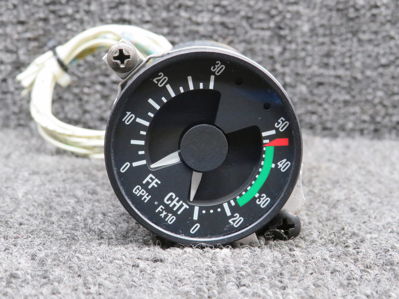 159263-4 Horizon Aerospace 7790-7 Fuel Flow, Cyl Head Temp Indicator (Volts: 28)