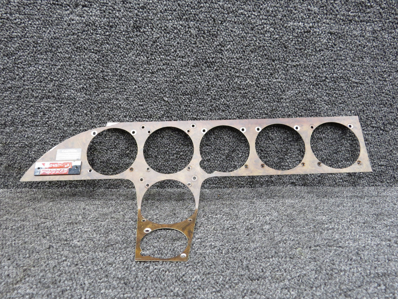 169-324083-1 Beechcraft B24R Instrument Panel Cover Plate