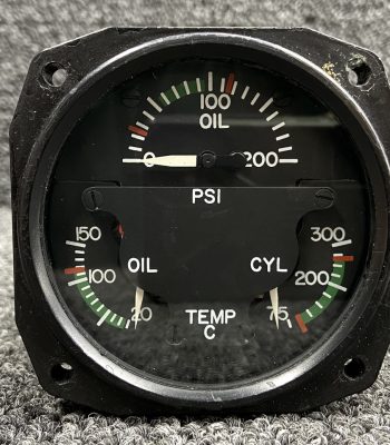 18-1000-8 (Alt: 980169-501G) RC Allen Tri-Engine Indicator