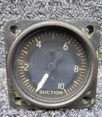 200A Collins Instruments AN5771-5A Suction Indicator (Cloudy Glass)