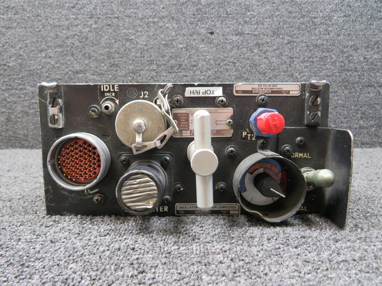 2101142-5 Airesearch Series 2 Fuel Control Computer RH