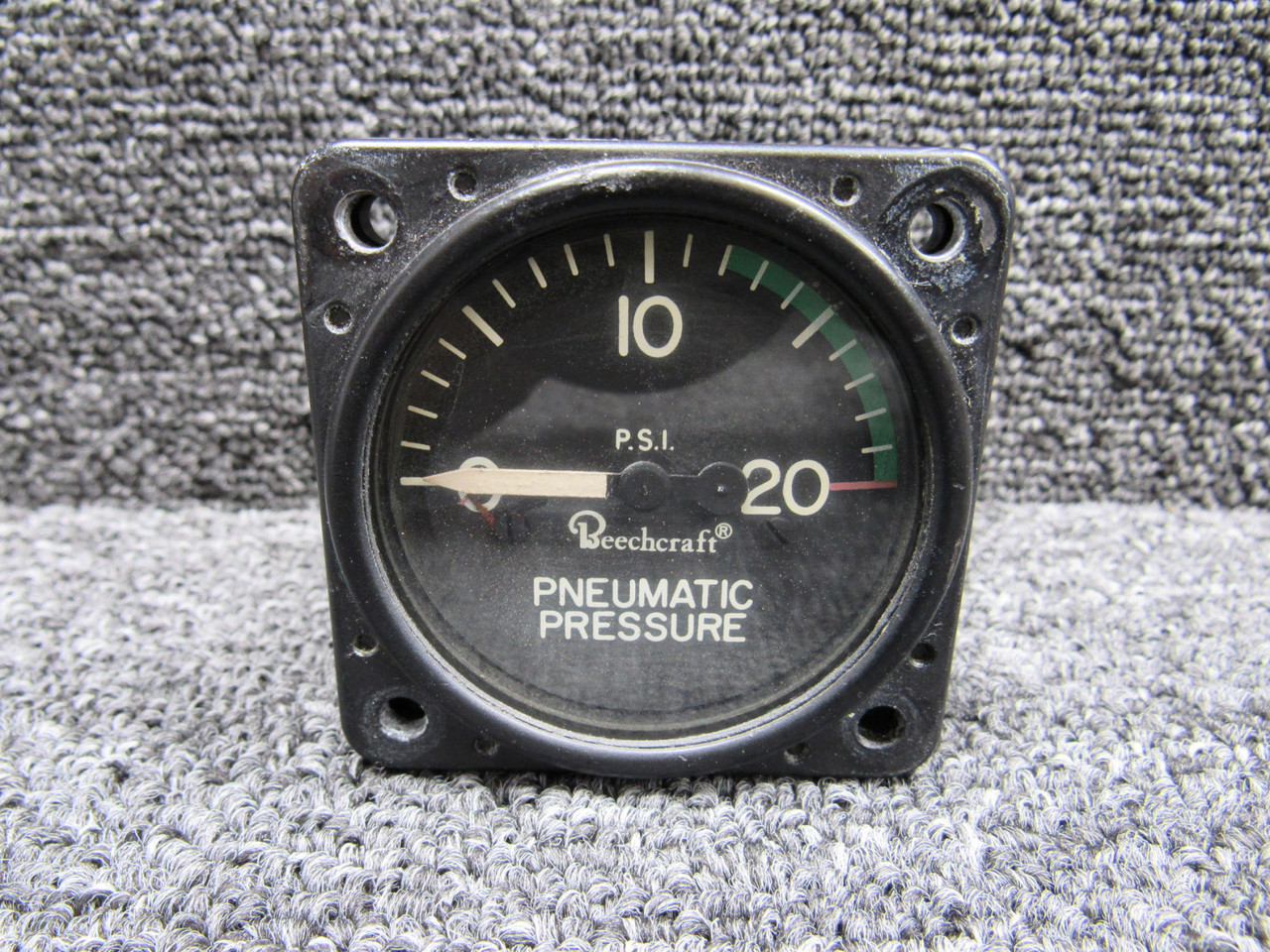 22-112-03-2A (Alt: 50-380105-1) Edo-Aire Pneumatic Pressure Gauge