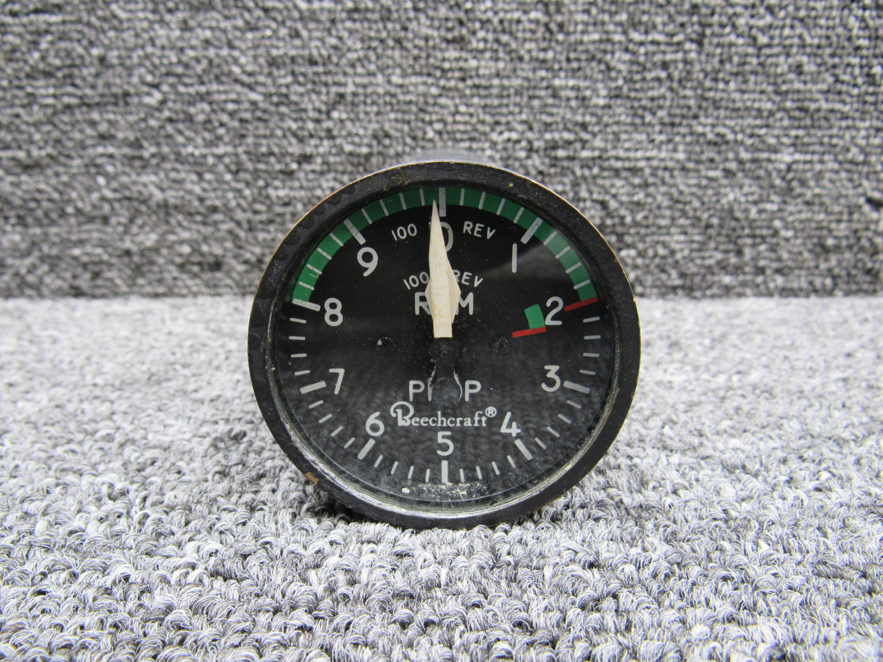 22-279-03 (Alt: 50-380035-1) Edo-Aire Propeller Tachometer Indicator