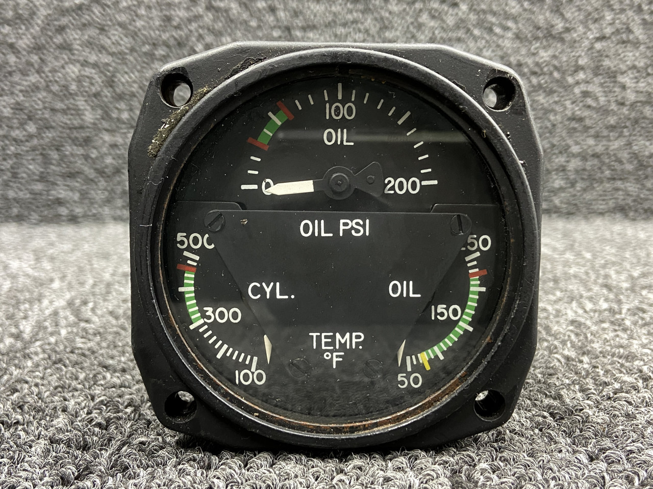 22-804-032-11 (Alt: 96-384058-3) Edo-Aire BMD-1001B Engine Tri-Gauge Assembly