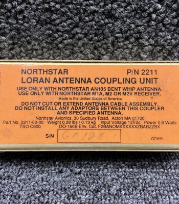 2211-00-00 Northstar Avionics Loran Antenna Coupler (12V)
