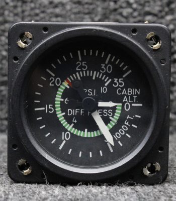 3000 (Alt: 27-84253-1) United Cabin Altitude and Differential Pressure Indicator