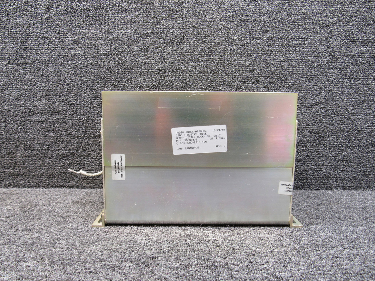 30300472 (Alt: AVMC-2010-400) Audio International Amplifier w Green Tag (Core)