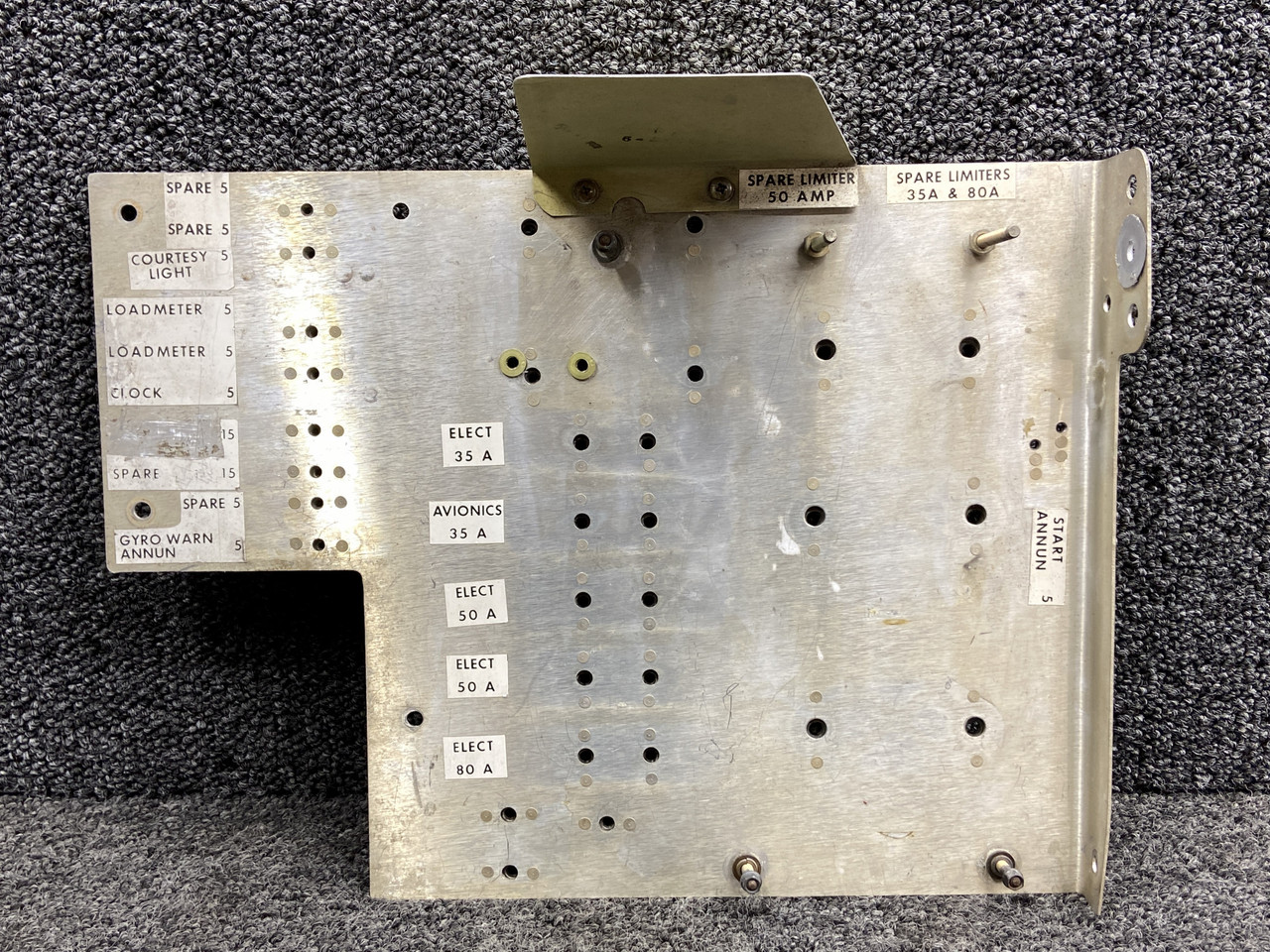 36-364037-3 Beechcraft A36 Firewall Electrical Equipment Mounting Plate