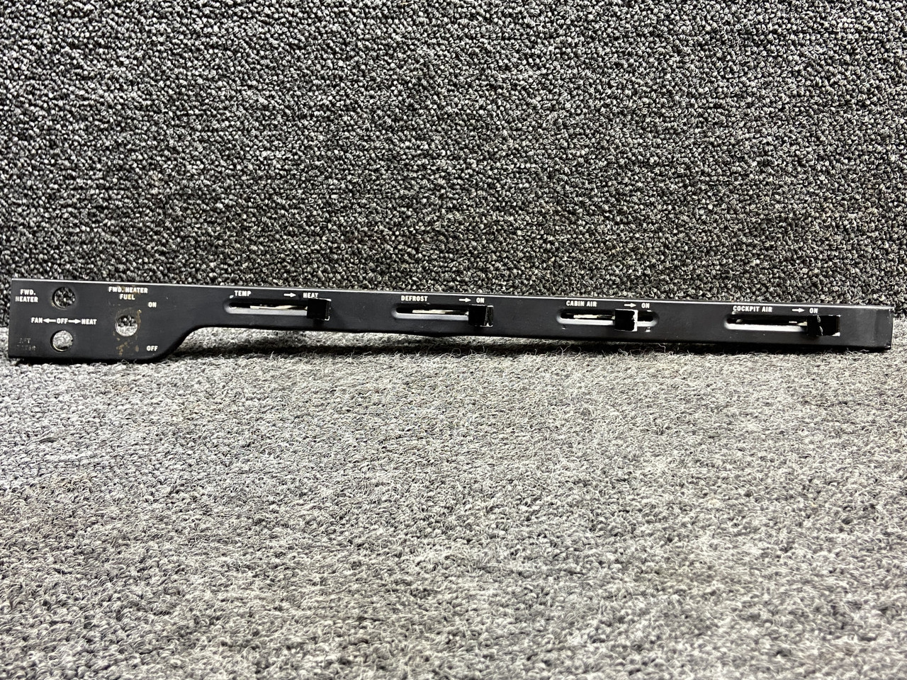 41376-003, 22433-000 Piper PA31-325 Cabin Air Control Panel Assembly