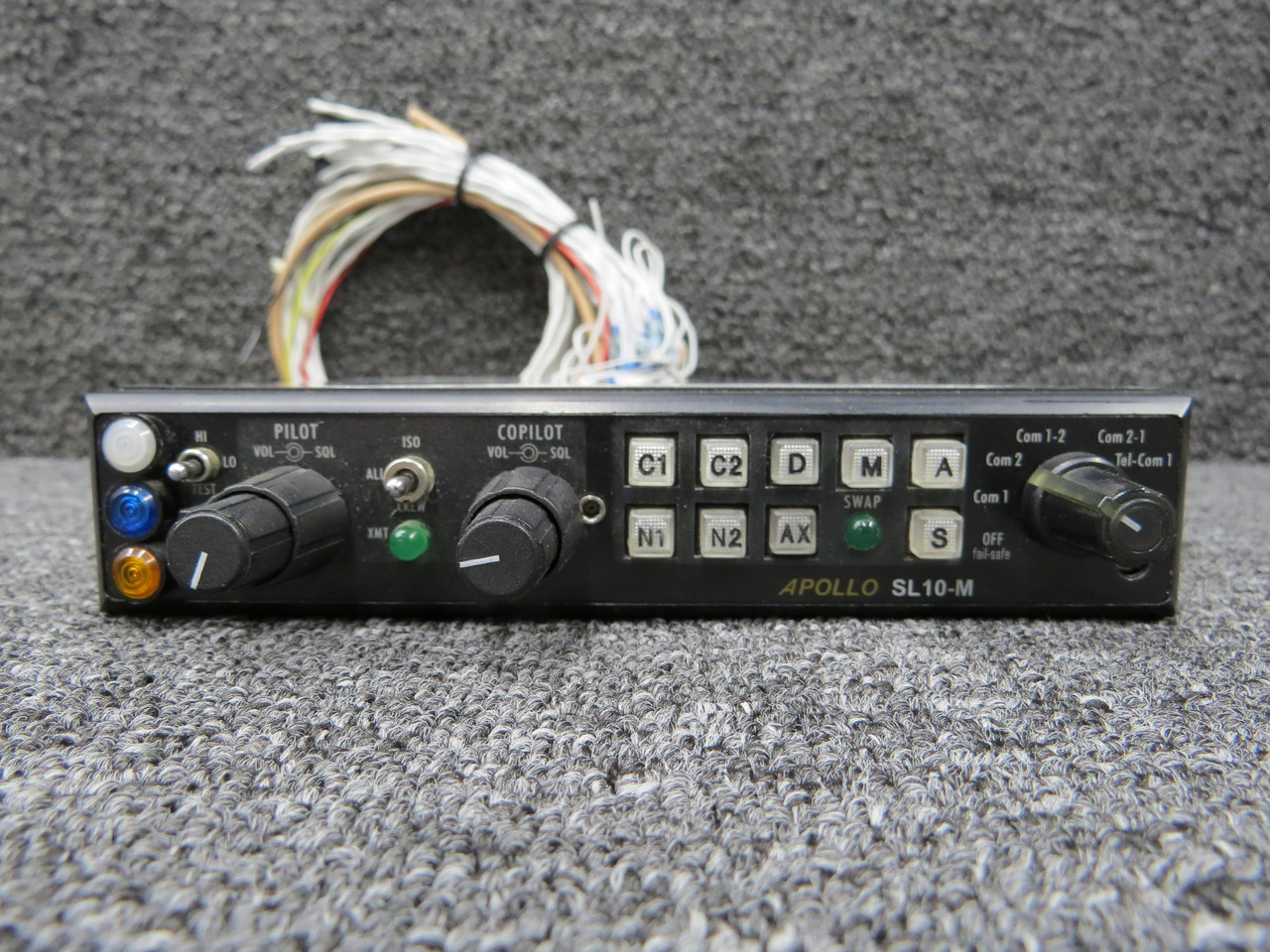 430-6060-20 Apollo SL10 Audio Selector Unit with Tray and Modifications