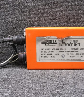 453-6500 Rev: J Artex Emergency Locator Transmitter to Navigation Interface Unit
