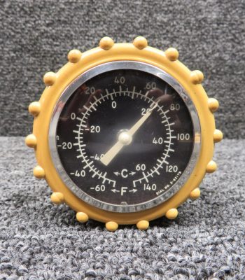 5-62179, SI-10-2 Cessna 172M Outside Air Temperature Indicator with Fresh Air Tube