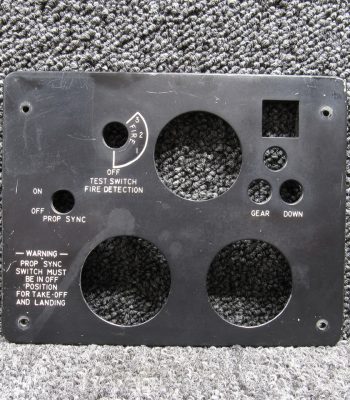 50-524549-601 (Alt: 50-524549-3) Beechcraft KA-E90 Pedestal Edge Lighted Panel