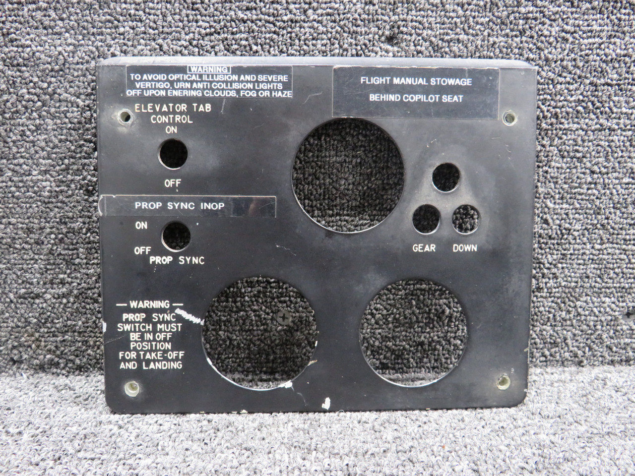 50-524549-601 (Alt: 50-524549) Beechcraft King Air C90 Lighted Edge Panel