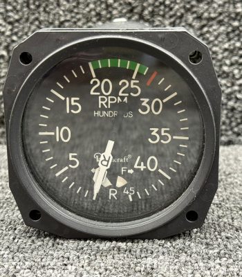 510L-4-28 (Alt: 96-384059-9) Instruments Inc. Dual Tachometer Indicator