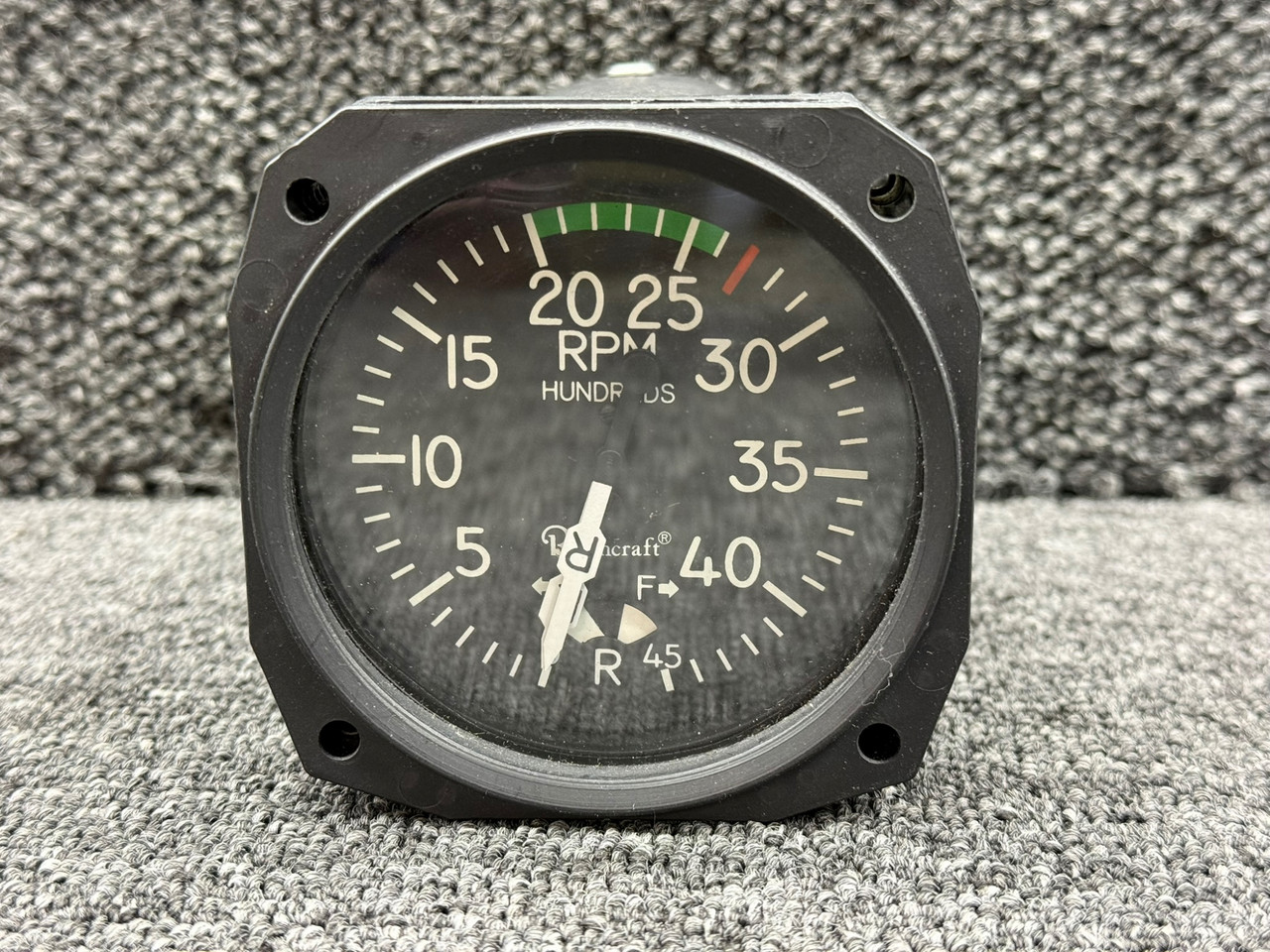 510L-4-28 (Alt: 96-384059-9) Instruments Inc. Dual Tachometer Indicator