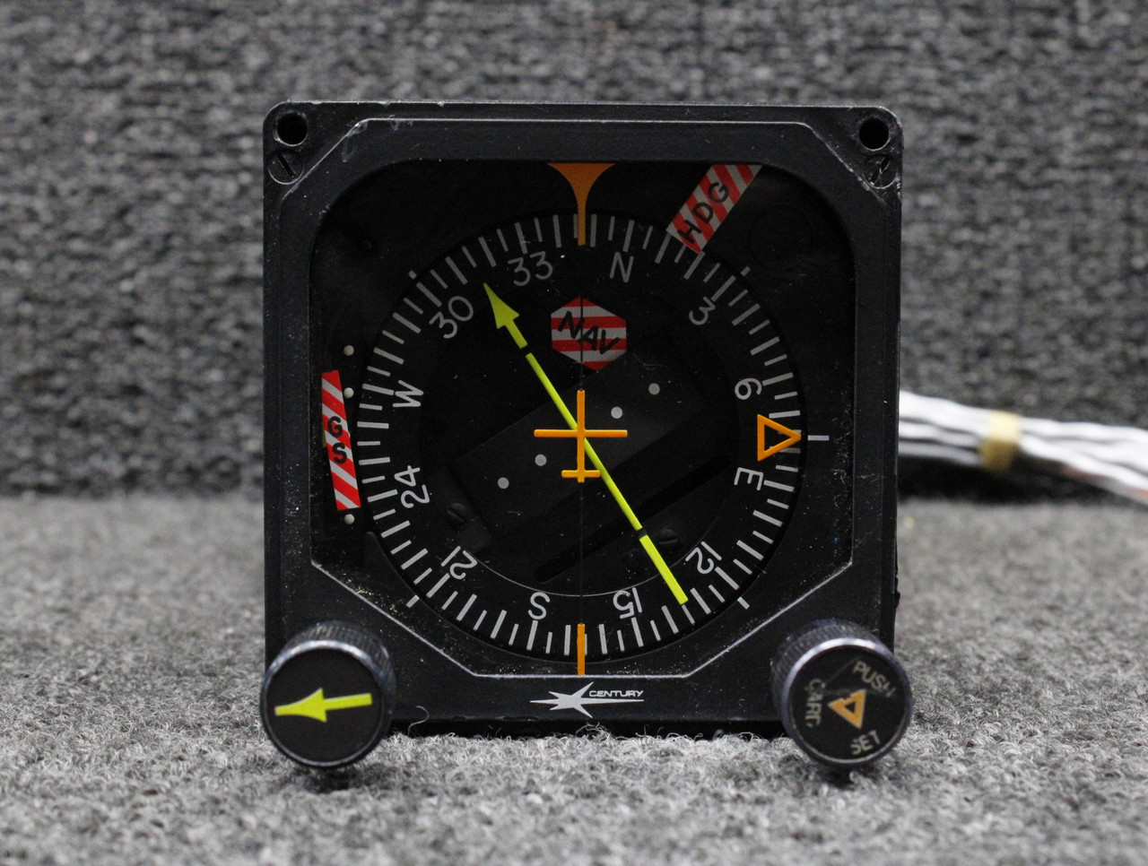 52D136-1333 Century Flight Navigation Situation Display Indicator (14, 28V) (Core)