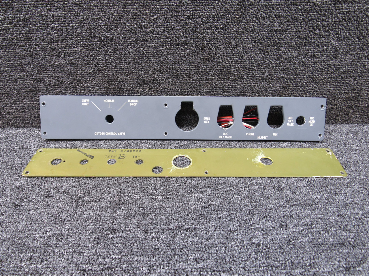 5518165-4 Cessna Citation 560 Oxygen Control Panel