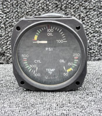 58-380084-5 (Alt: 18B331-5) Aircraft Instruments Tri-Engine Indicator
