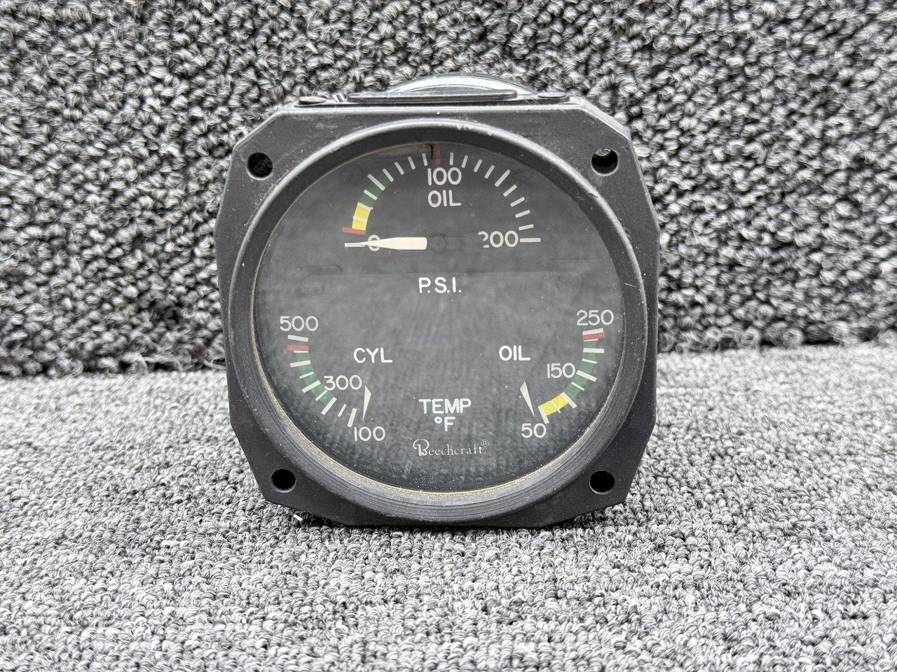 58-380084-5 (Alt: 18B331-5) Aircraft Instruments Tri-Engine Indicator