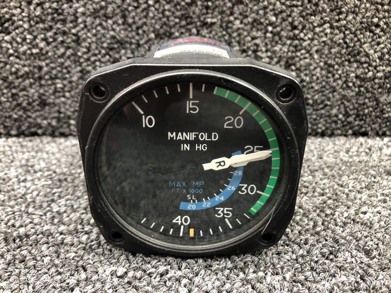 6121 (Alt: C662026-0111) United Instruments Dual Manifold Pressure Indicator (Code: E.76)