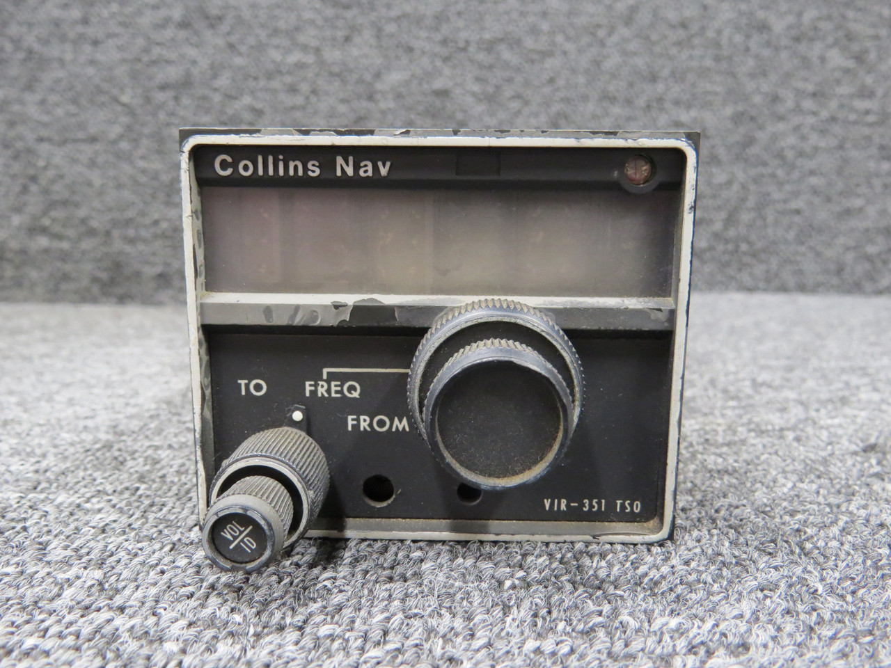 622-2080-011 Collins VIR-351 Navigation Receiver Radio w Tray & Mod (Volts: 14)
