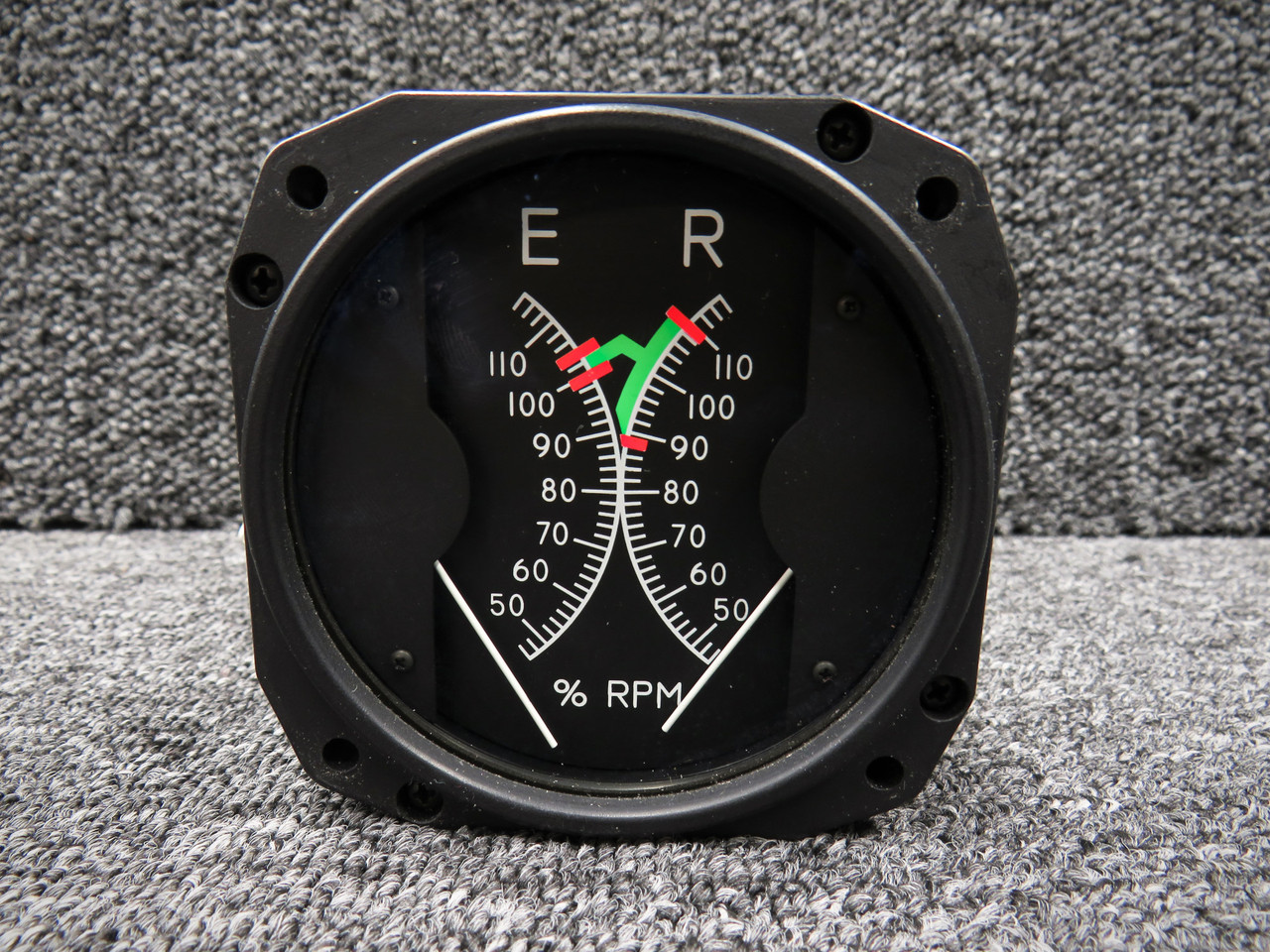 6420206-2 (Alt: C792-5) Mid-Continent MD206 Dual Tachometer Indicator with Mods