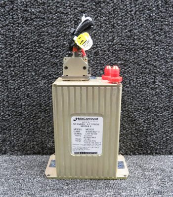 6420302-3 Mid-Continent MD302 Standby Attitude Module with Mods (Volts: 10-32)